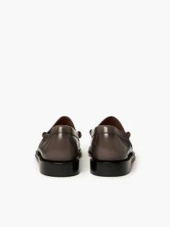 Hot G.H.BASS Weejuns Larson Penny Loafers Dark Grey