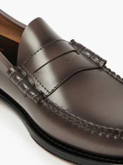Hot G.H.BASS Weejuns Larson Penny Loafers Dark Grey