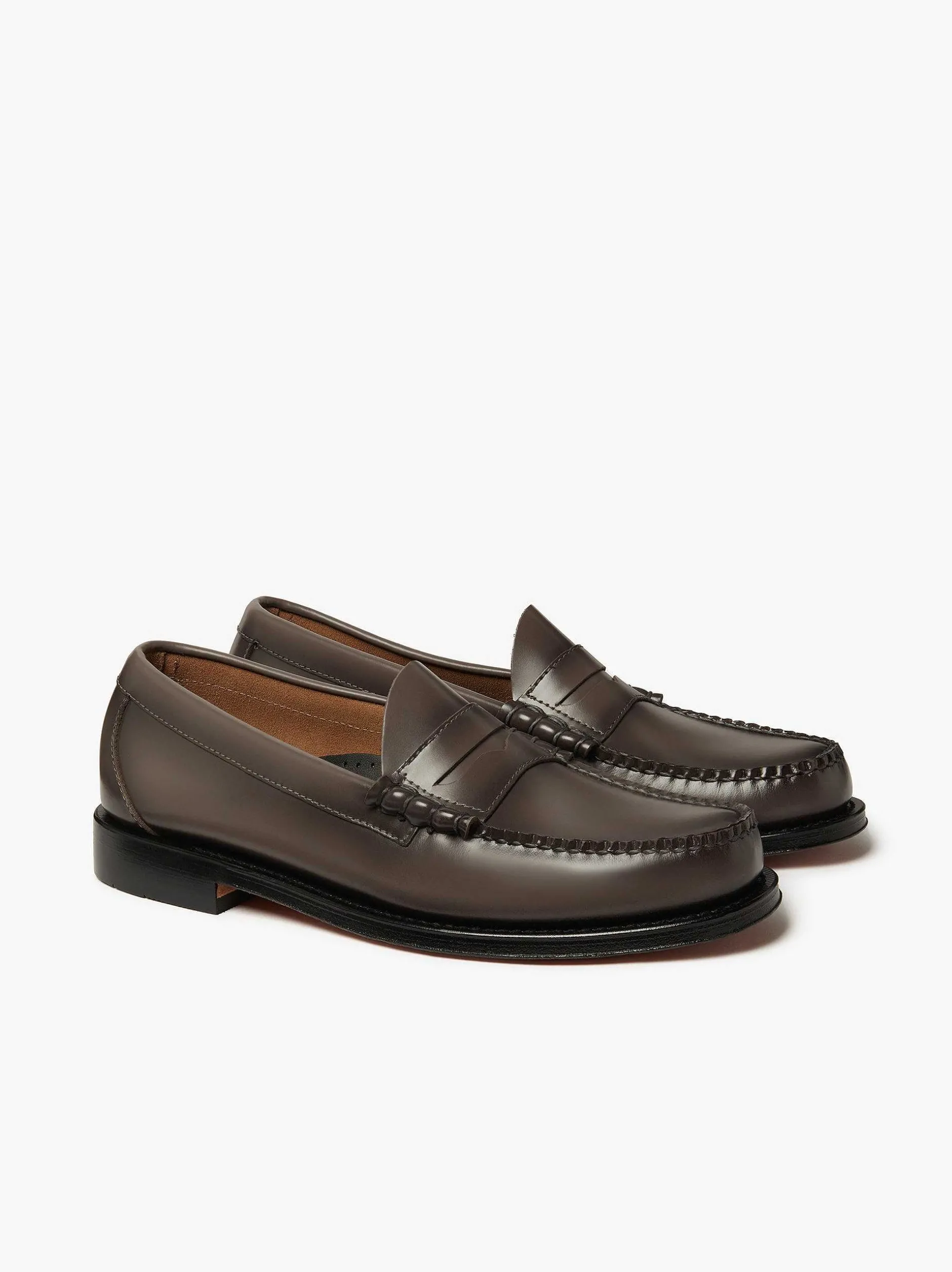 Hot G.H.BASS Weejuns Larson Penny Loafers Dark Grey
