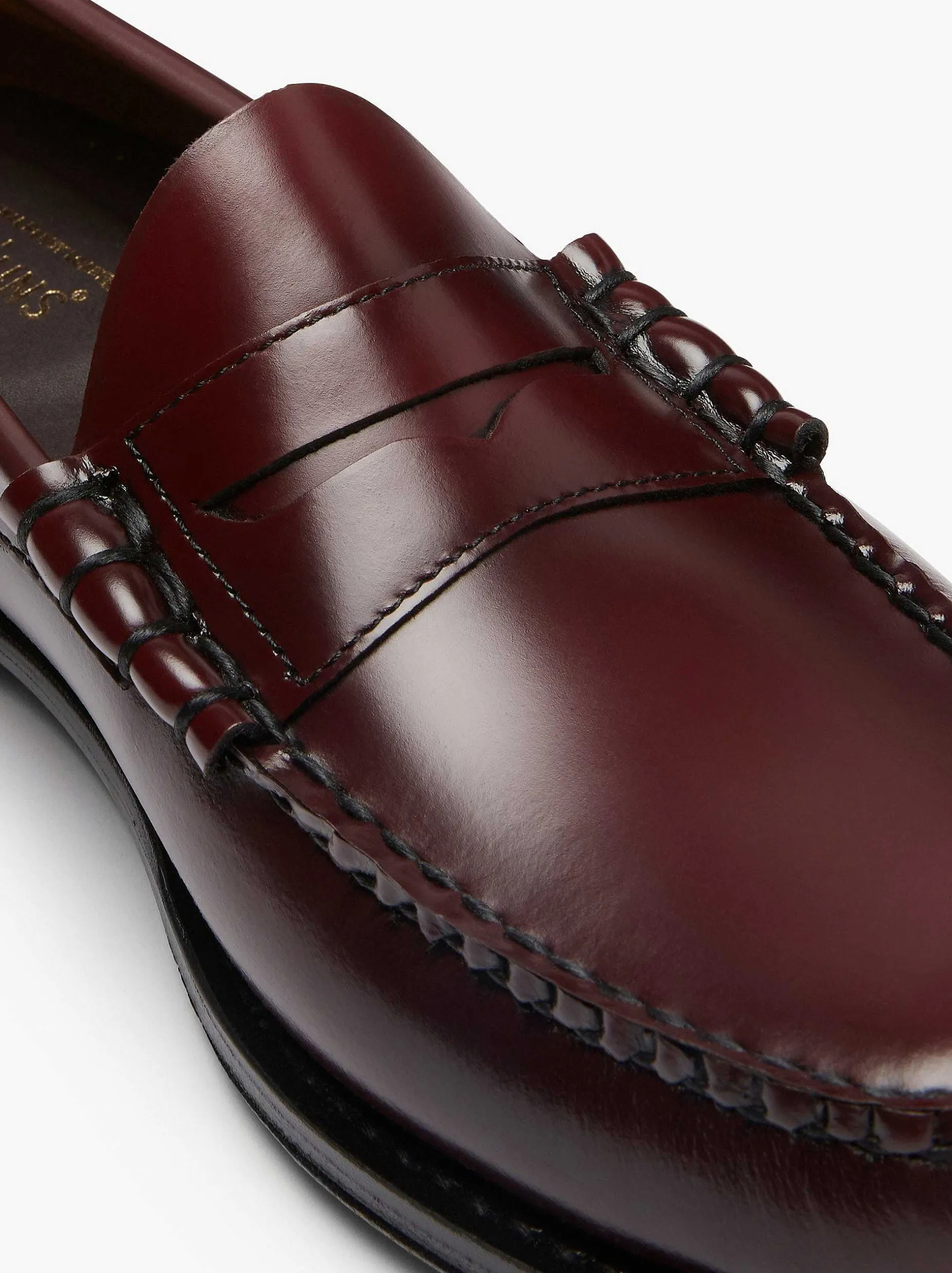 Online G.H.BASS Weejuns Larson Penny Loafers Wine