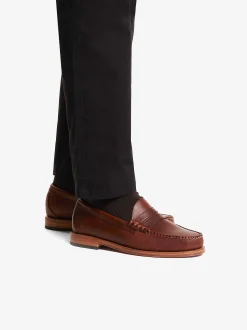 Hot G.H.BASS Weejuns Larson Penny Loafers Brown
