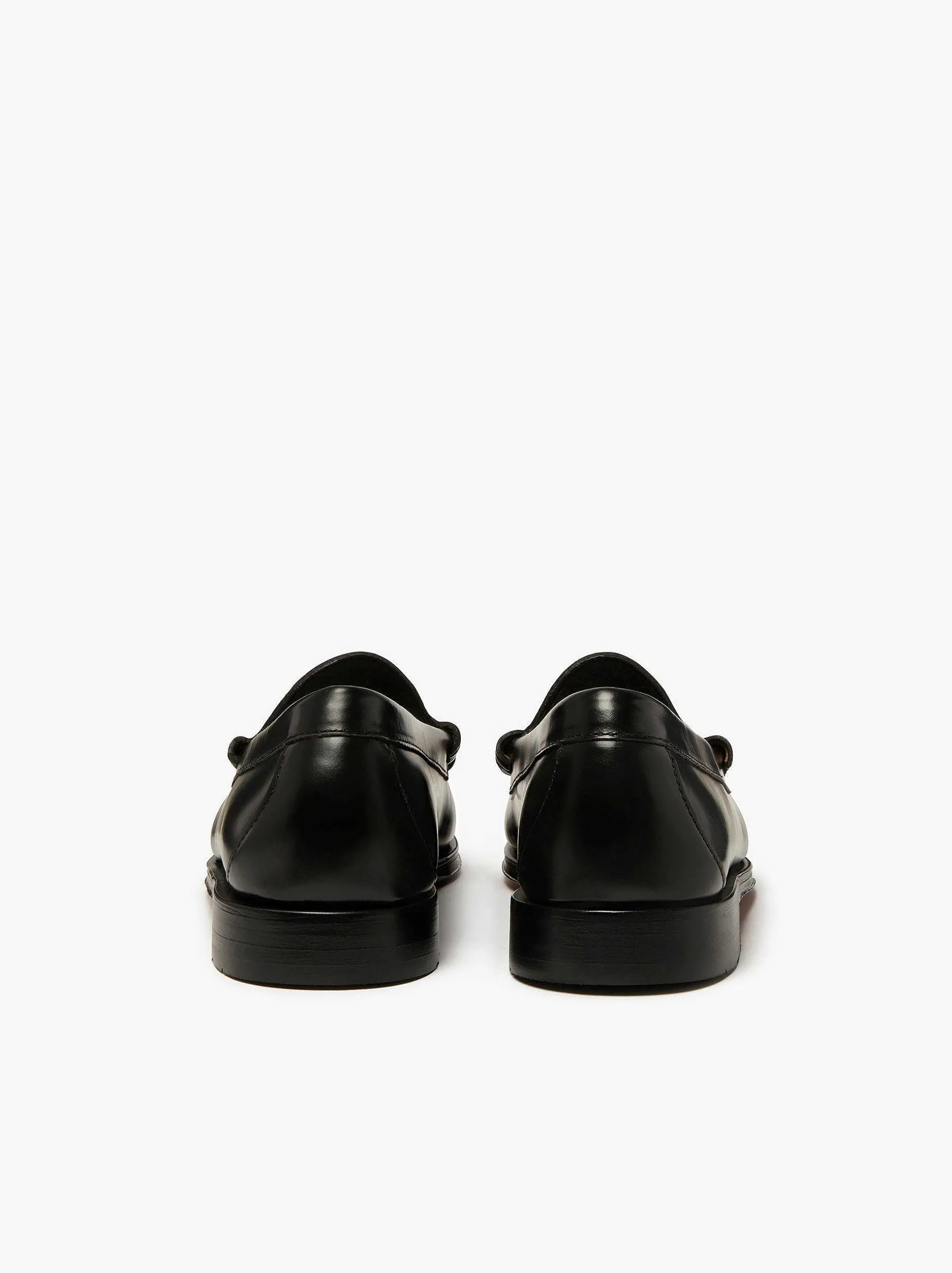 New G.H.BASS Weejuns Larson Penny Loafers Zebra Print & Black
