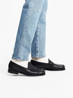 Clearance G.H.BASS Weejuns Larson Penny Loafers Black