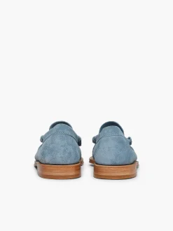 Hot G.H.BASS Weejuns Larson Penny Loafers Slate Blue