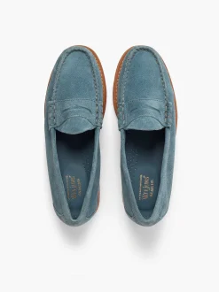 Hot G.H.BASS Weejuns Larson Penny Loafers Slate Blue