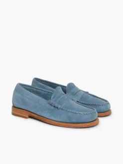 Hot G.H.BASS Weejuns Larson Penny Loafers Slate Blue