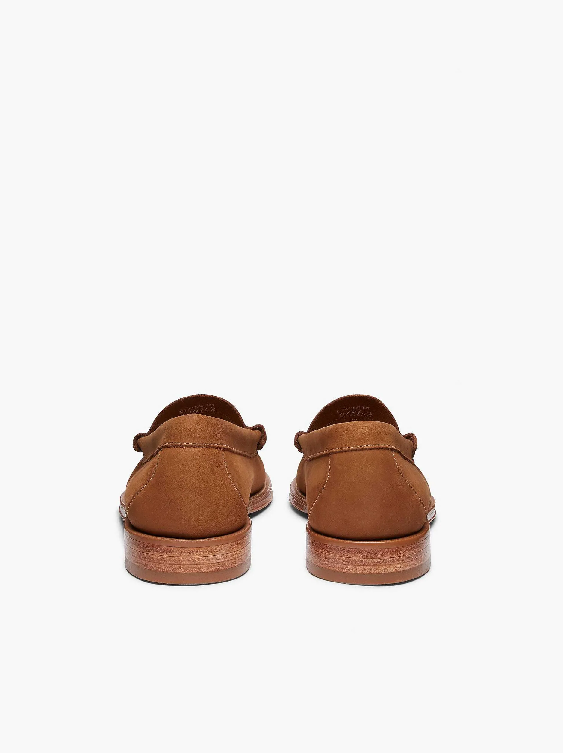 Online G.H.BASS Weejuns Larson Penny Loafers Tan Nubuck