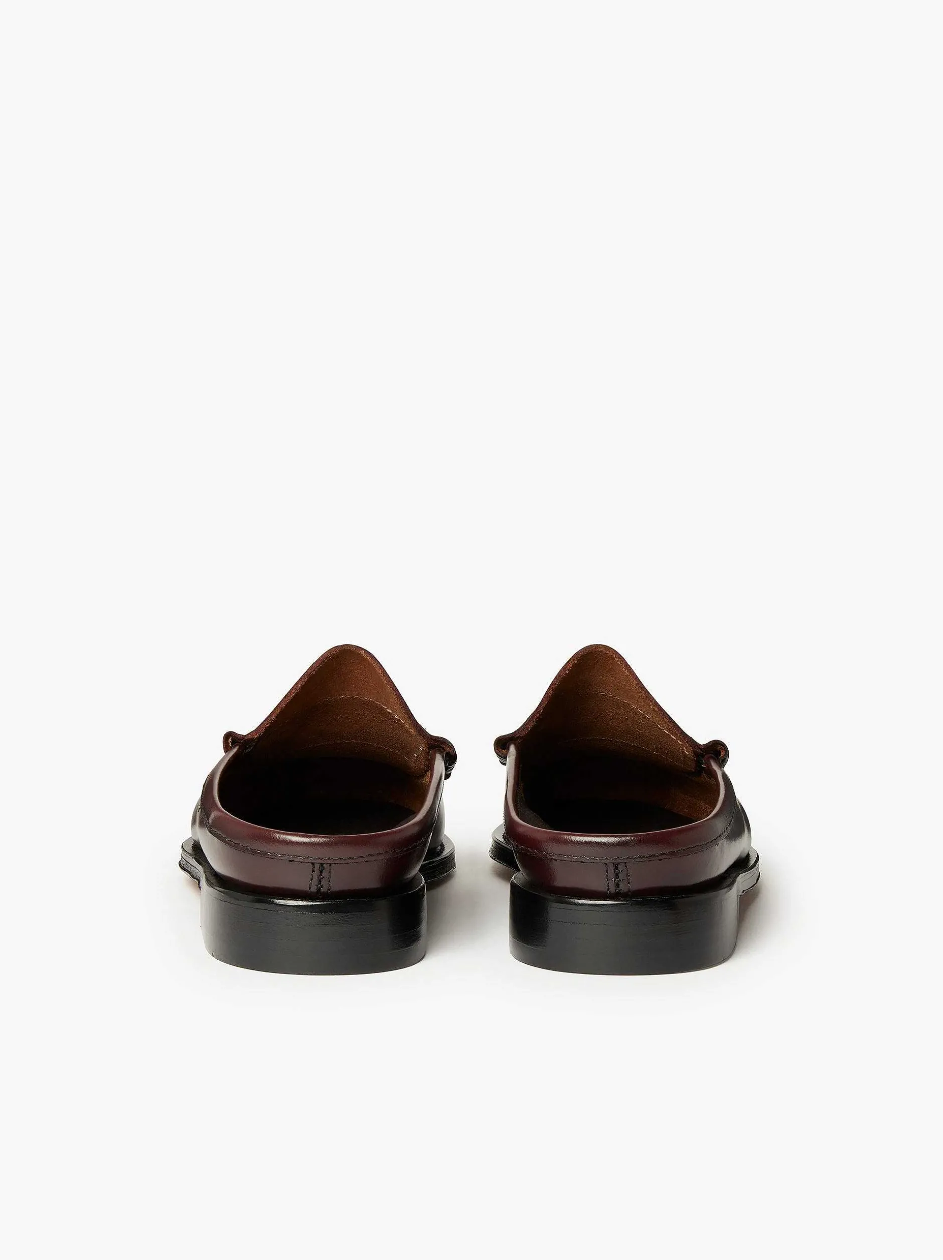 Discount G.H.BASS Weejuns Larson Penny Slides Wine