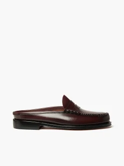 Discount G.H.BASS Weejuns Larson Penny Slides Wine