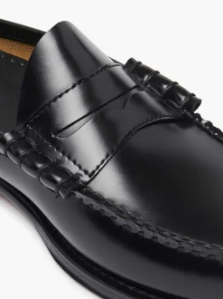 Online G.H.BASS Weejuns Larson Penny Slides Black