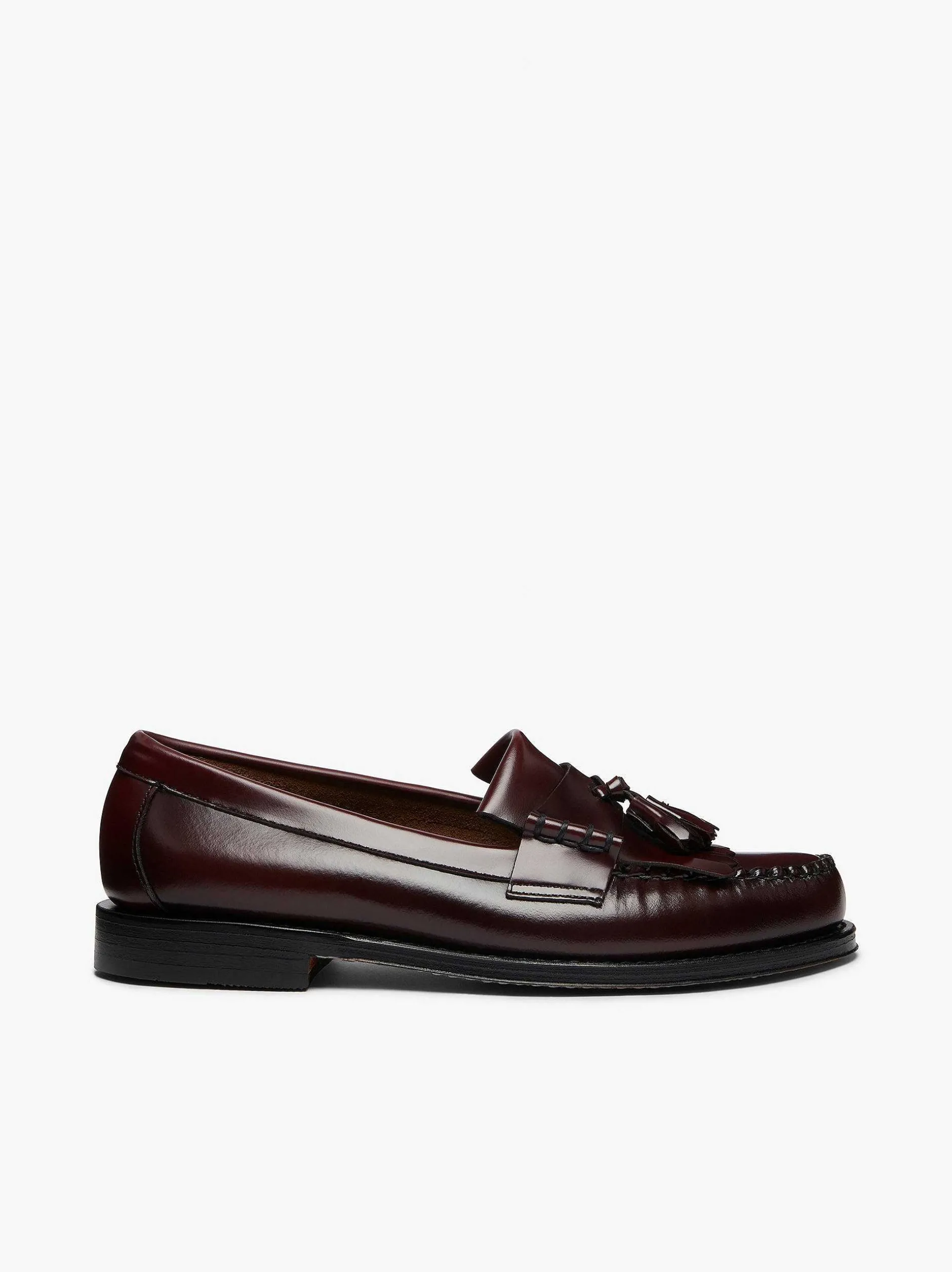 Outlet G.H.BASS Weejuns Layton Kiltie Loafers Wine