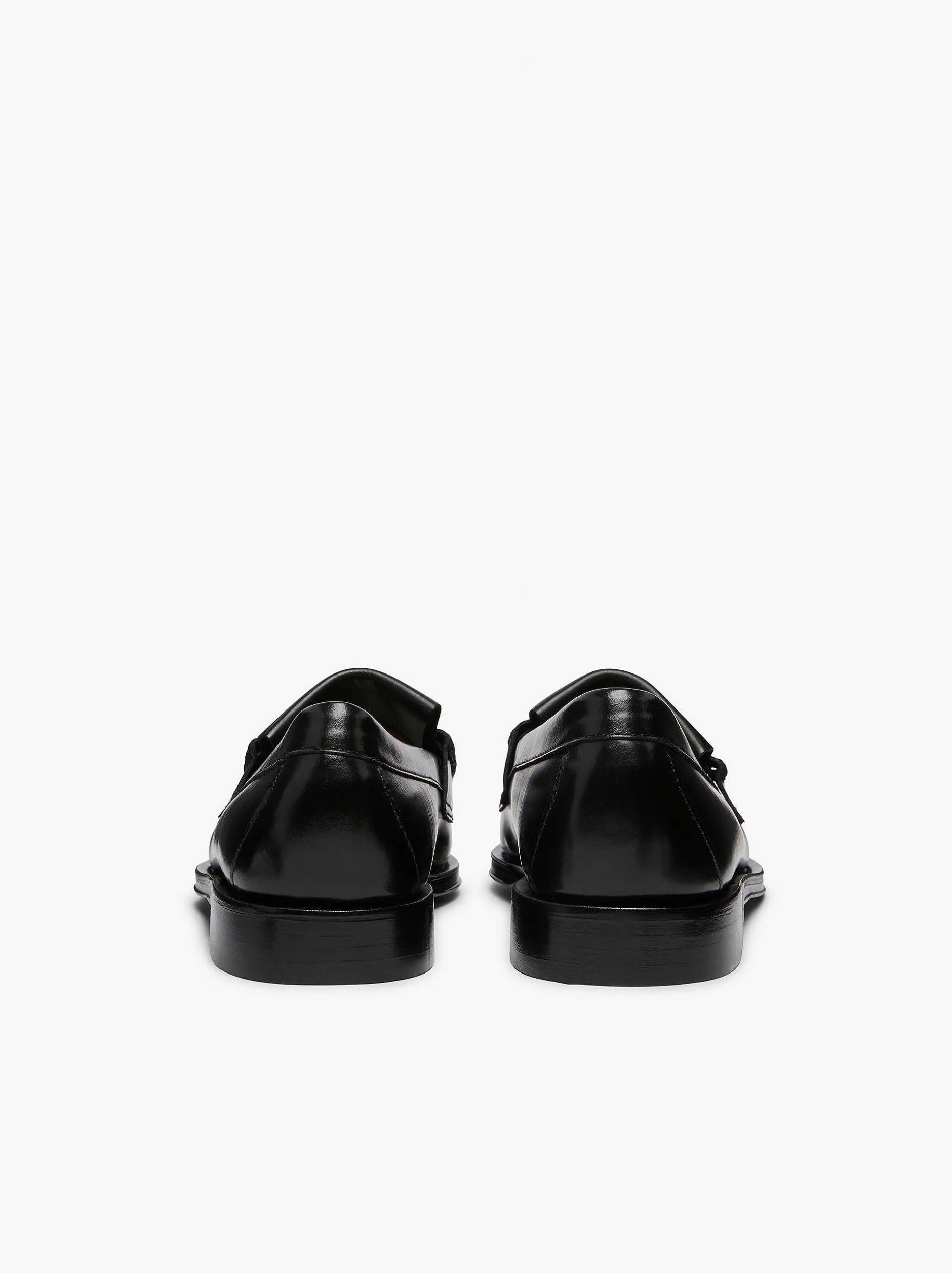 Clearance G.H.BASS Weejuns Layton Kiltie Loafers Black