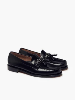 Sale G.H.BASS Weejuns Lincoln Horsebit Tassel Loafers Black