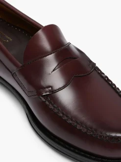 Clearance G.H.BASS Weejuns Logan Penny Loafers Wine