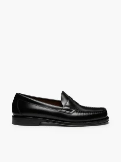 New G.H.BASS Weejuns Logan Penny Loafers Black