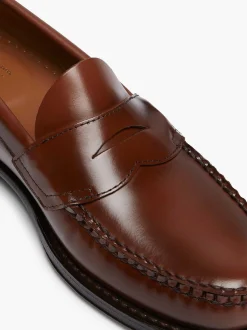 Outlet G.H.BASS Weejuns Logan Penny Loafers Brown
