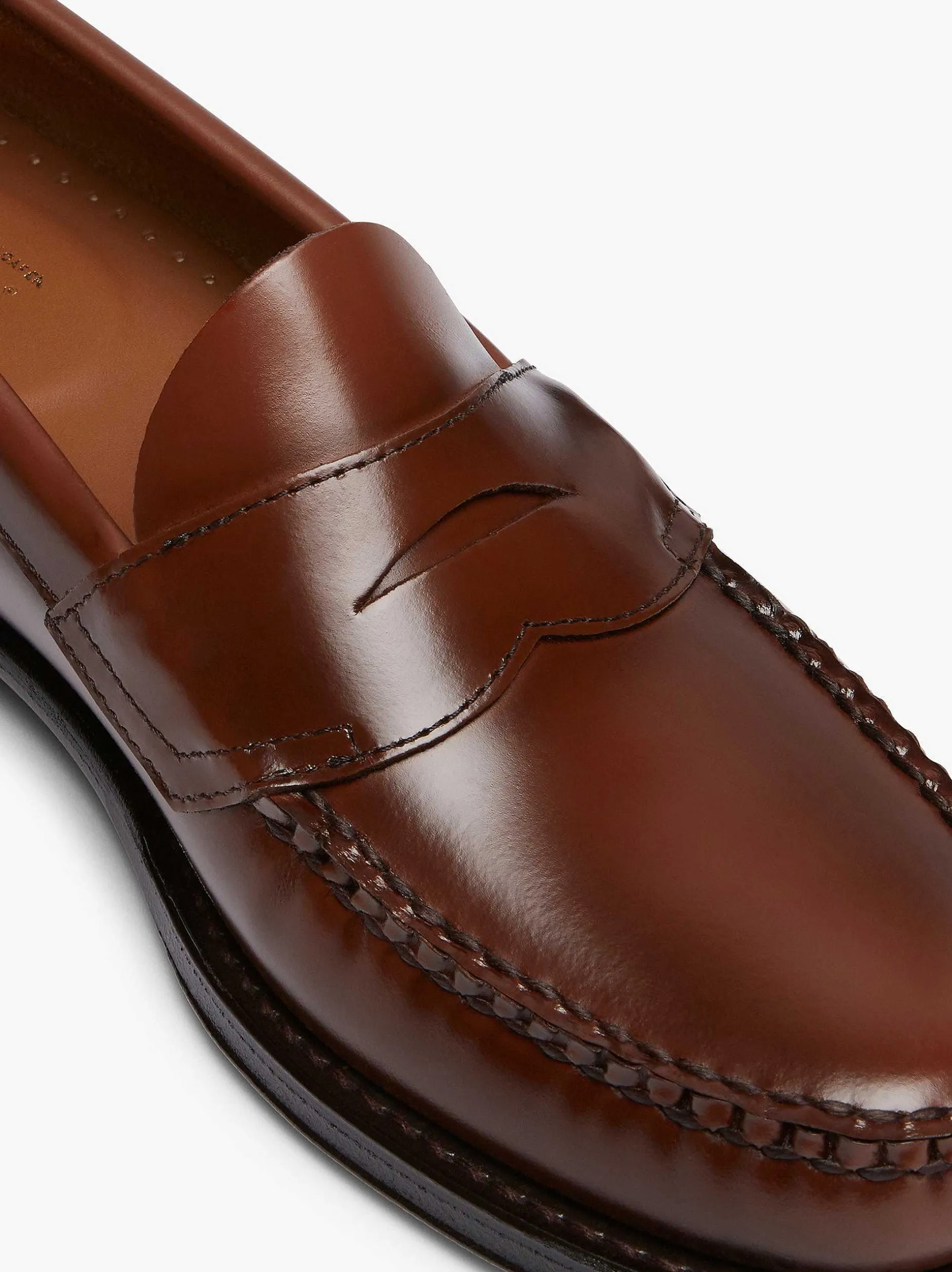 Outlet G.H.BASS Weejuns Logan Penny Loafers Brown