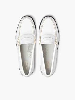 Sale G.H.BASS Weejuns Penny Loafers White