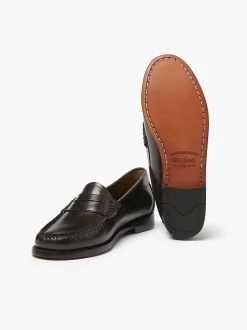 Hot G.H.BASS Weejuns Penny Loafers Chocolate