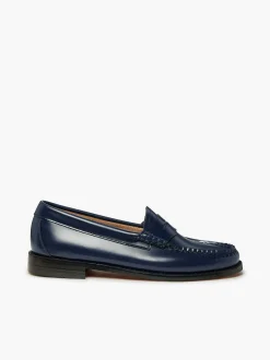 G.H.BASS Weejuns Penny Loafers Navy
