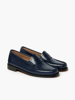 G.H.BASS Weejuns Penny Loafers Navy