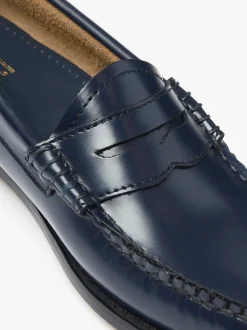 G.H.BASS Weejuns Penny Loafers Navy