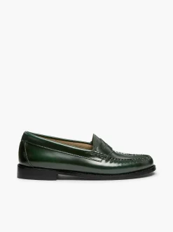 Hot G.H.BASS Weejuns Penny Loafers Green