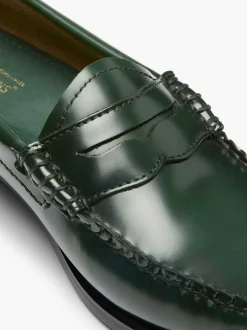 Hot G.H.BASS Weejuns Penny Loafers Green