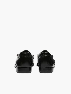 Hot G.H.BASS Weejuns Penny Loafers Black & White