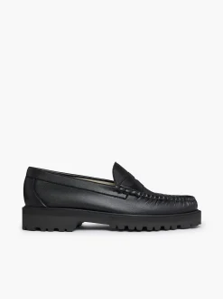 G.H.BASS Weejuns 90S Larson Penny Loafers Black
