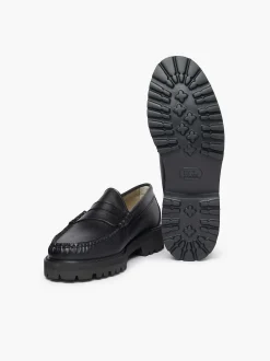 G.H.BASS Weejuns 90S Larson Penny Loafers Black