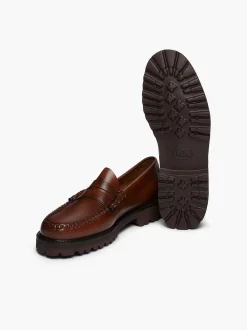 Hot G.H.BASS Weejuns 90S Larson Penny Loafers Brown