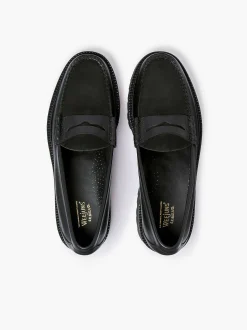 Discount G.H.BASS Weejuns 90S Larson Penny Loafers Black