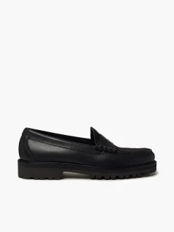 Discount G.H.BASS Weejuns 90S Larson Penny Loafers Black