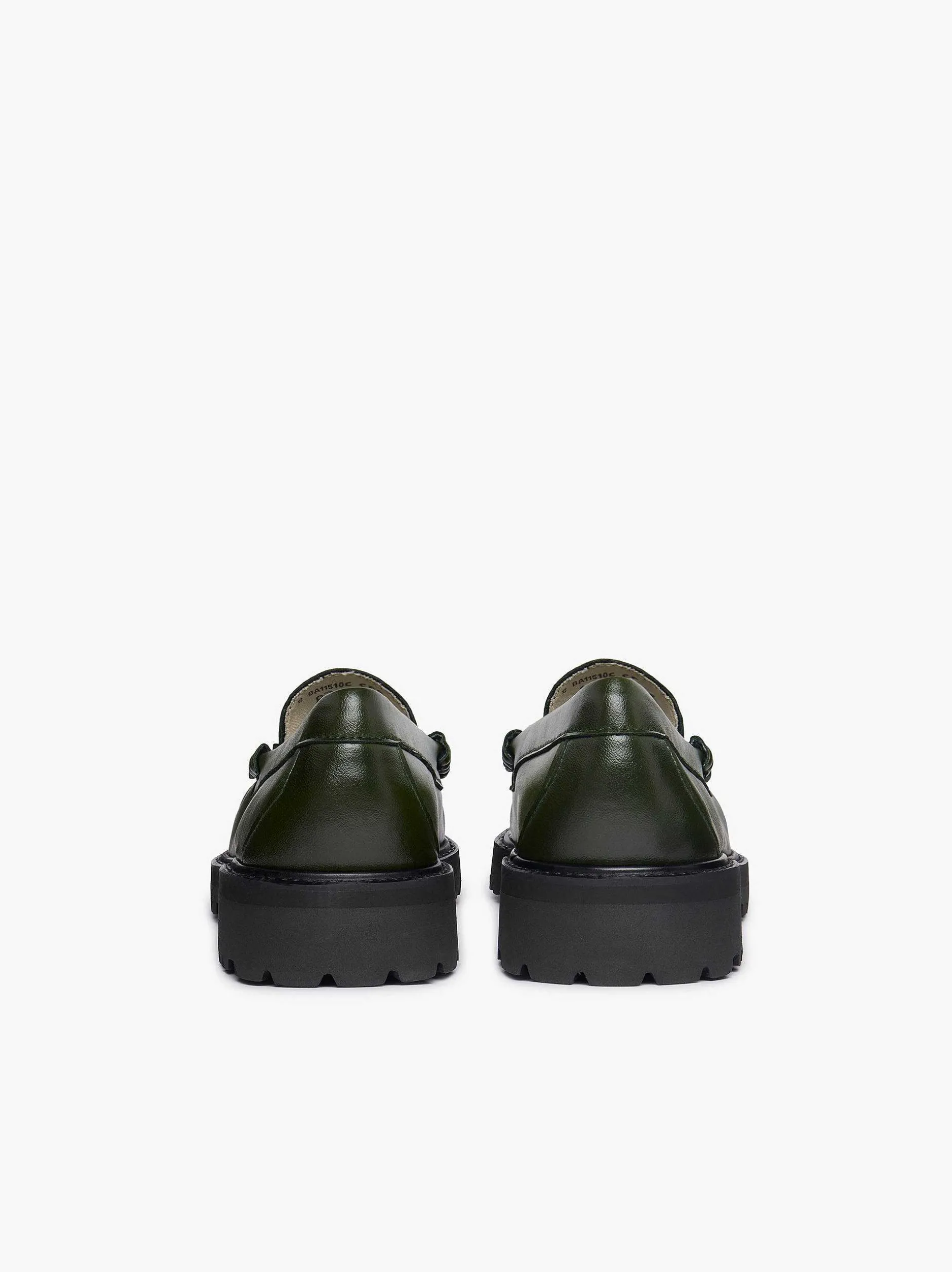 Sale G.H.BASS Weejuns 90S Larson Penny Loafers Dark Green