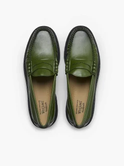 Sale G.H.BASS Weejuns 90S Larson Penny Loafers Dark Green