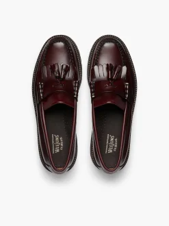 Discount G.H.BASS Weejuns 90S Layton Ii Kiltie Loafers Wine