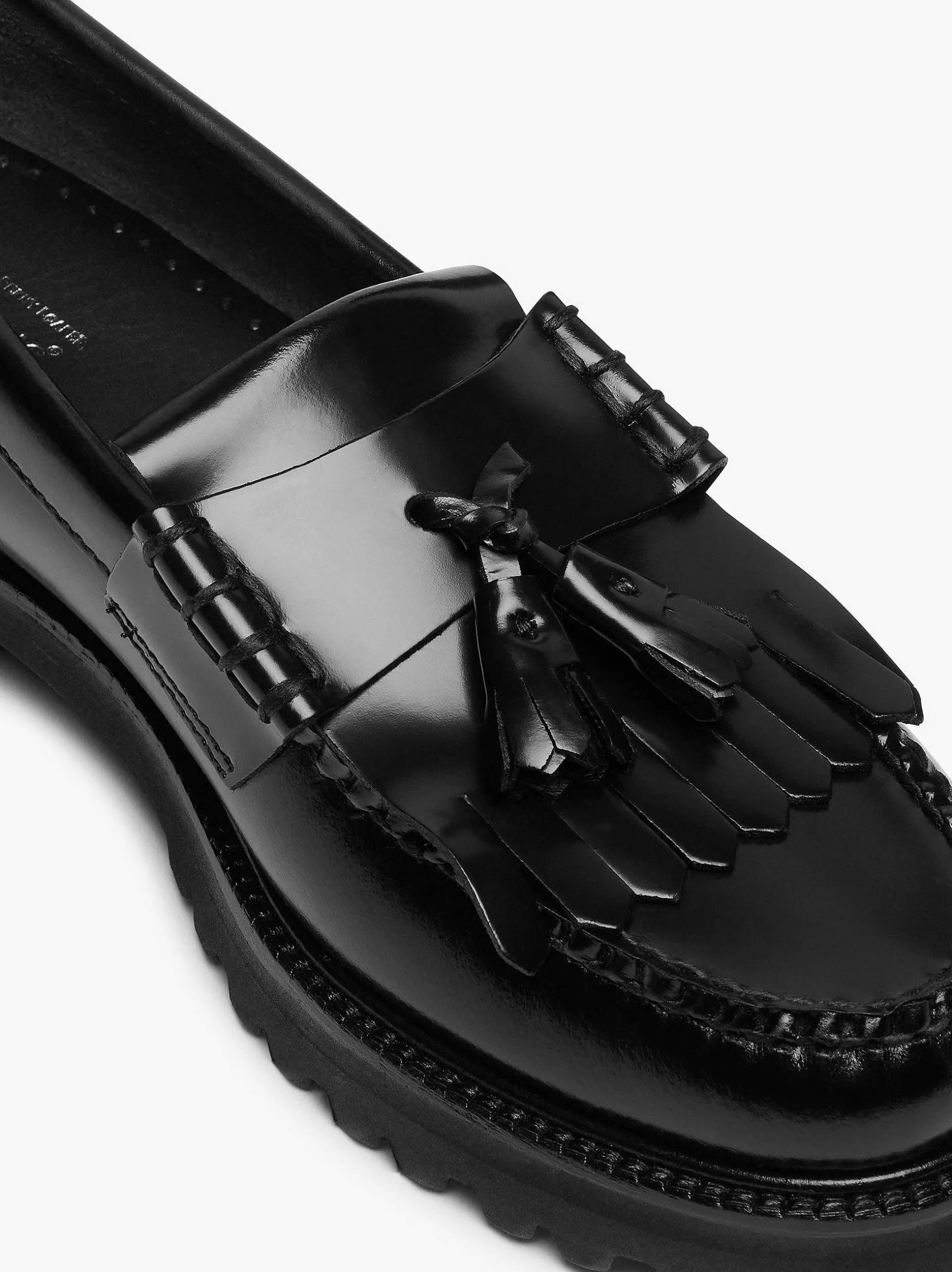 Discount G.H.BASS Weejuns 90S Layton Ii Kiltie Loafers Black