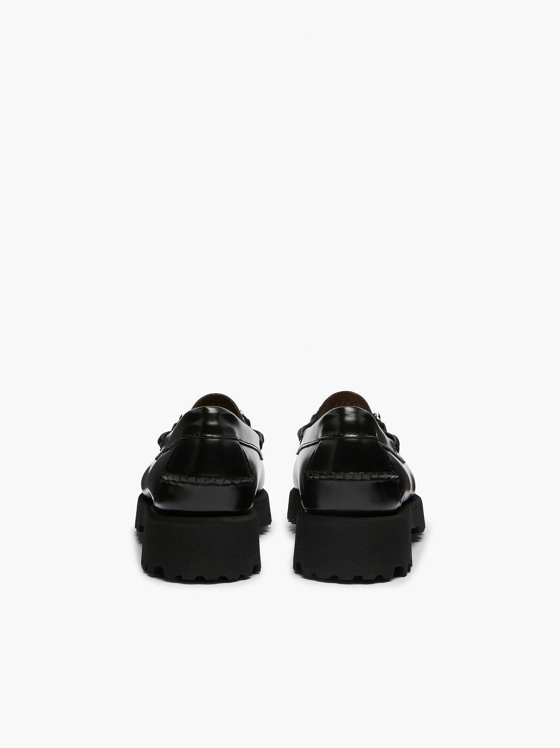 Outlet G.H.BASS Weejuns 90S Lianna Horsebit Loafers Black