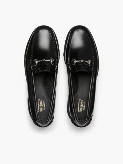 Outlet G.H.BASS Weejuns 90S Lianna Horsebit Loafers Black