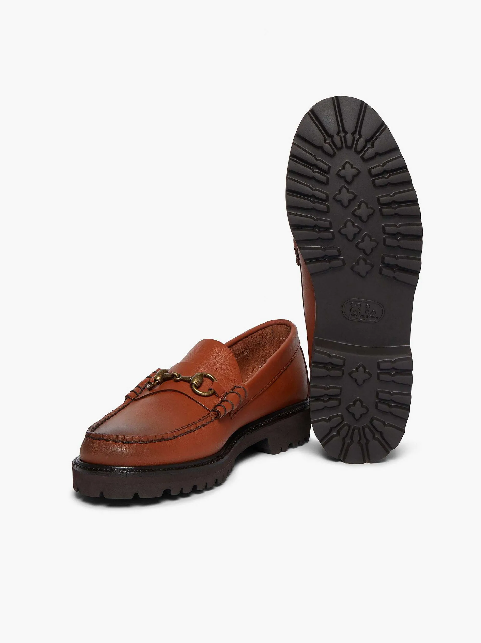 Sale G.H.BASS Weejuns 90S Lincoln Horsebit Loafers Tan