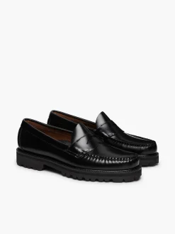 Outlet G.H.BASS Weejuns 90S Logan Penny Loafers Black