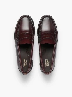 New G.H.BASS Weejuns 90S Penny Loafers Wine