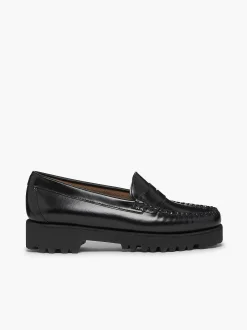 New G.H.BASS Weejuns 90S Penny Loafers Black