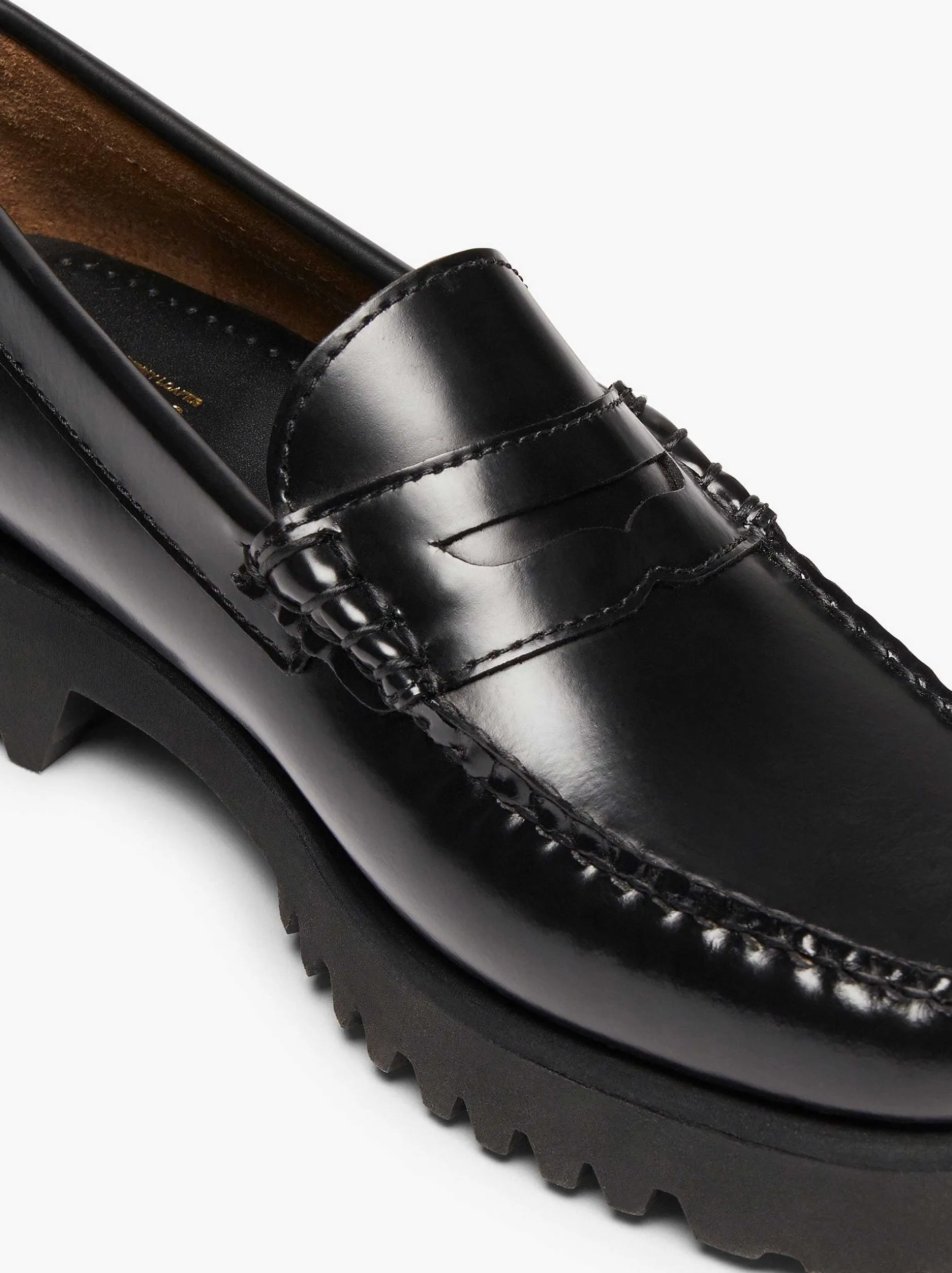 New G.H.BASS Weejuns 90S Penny Loafers Black
