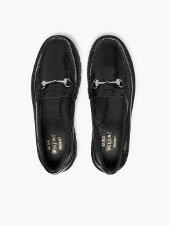 Discount G.H.BASS Weejuns Super Lug Lianna Horsebit Loafers Black