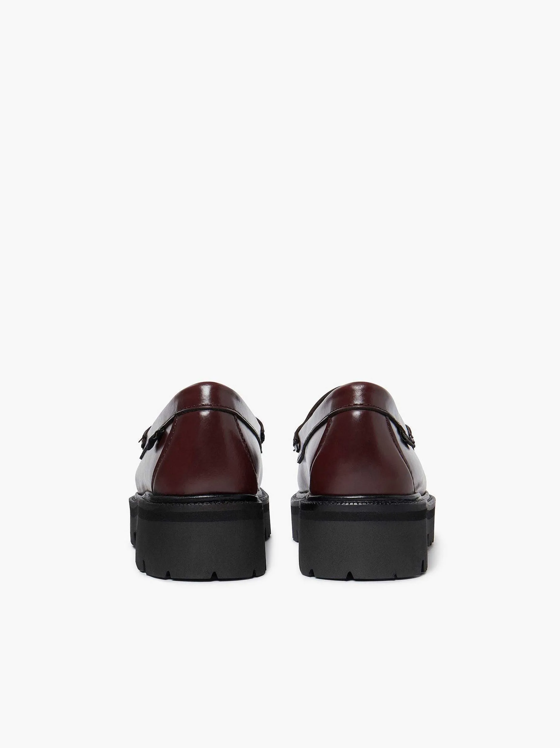 Best G.H.BASS Weejuns Super Lug Penny Loafers Wine
