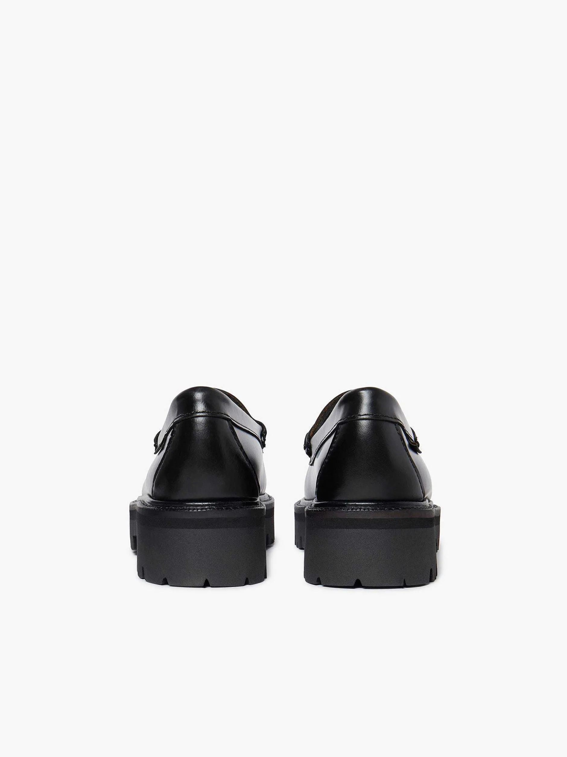 Outlet G.H.BASS Weejuns Super Lug Penny Loafers Black
