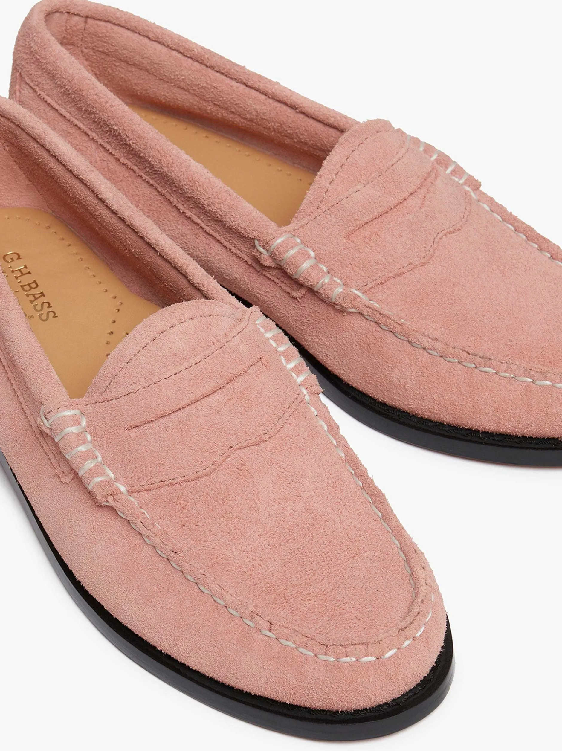 Discount G.H.BASS Weejuns Whitney Penny Loafers Light Pink